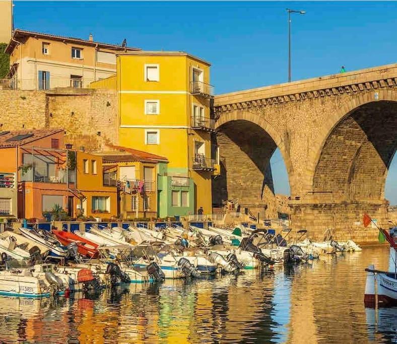 Villa Vallon Des Auffes : Le Cabanon De Mireille Marseilles Exterior foto